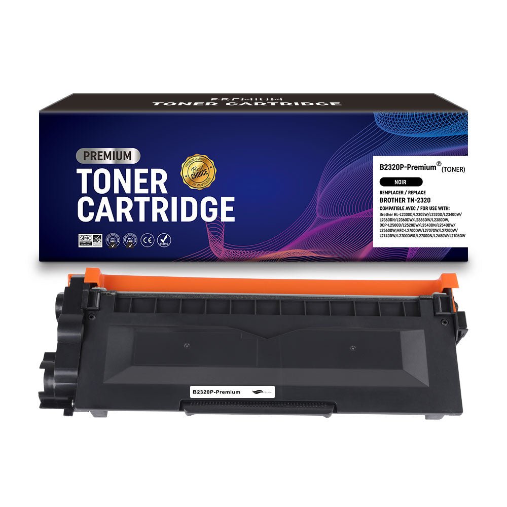 Cartouche de toner Compatible Brother TN-2320/TN-2375(RU) Noir 2600pages - KERA FRANCE Cartouche de toner Compatible Brother TN-2320/TN-2375(RU) Noir 2600pages - KERA FRANCE